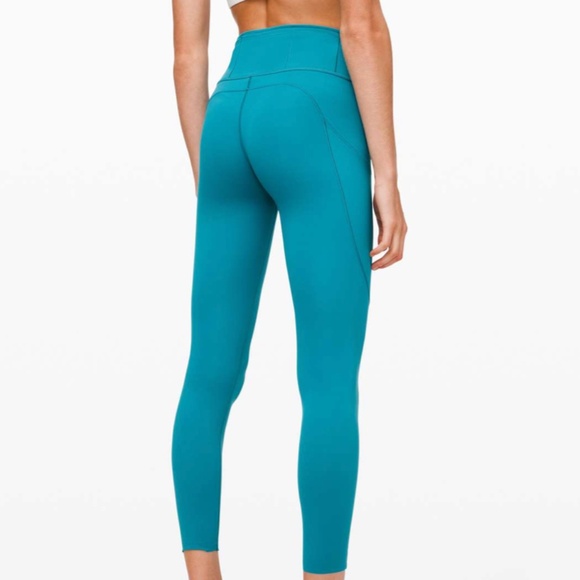 Lululemon Fast and Free Tight II 25" *Non-Reflective Nulux Ice Cave size 4 - Picture 1 of 7